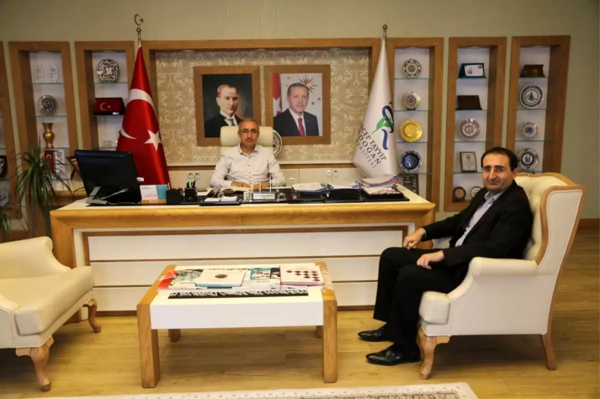 Vali Yardımcısından Rektörümüze Veda Ziyareti