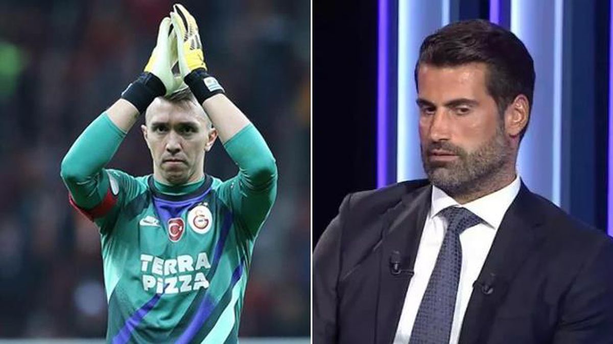 Volkan Demirel canlı yayında Muslera'yı yere göğe sığdıramadı