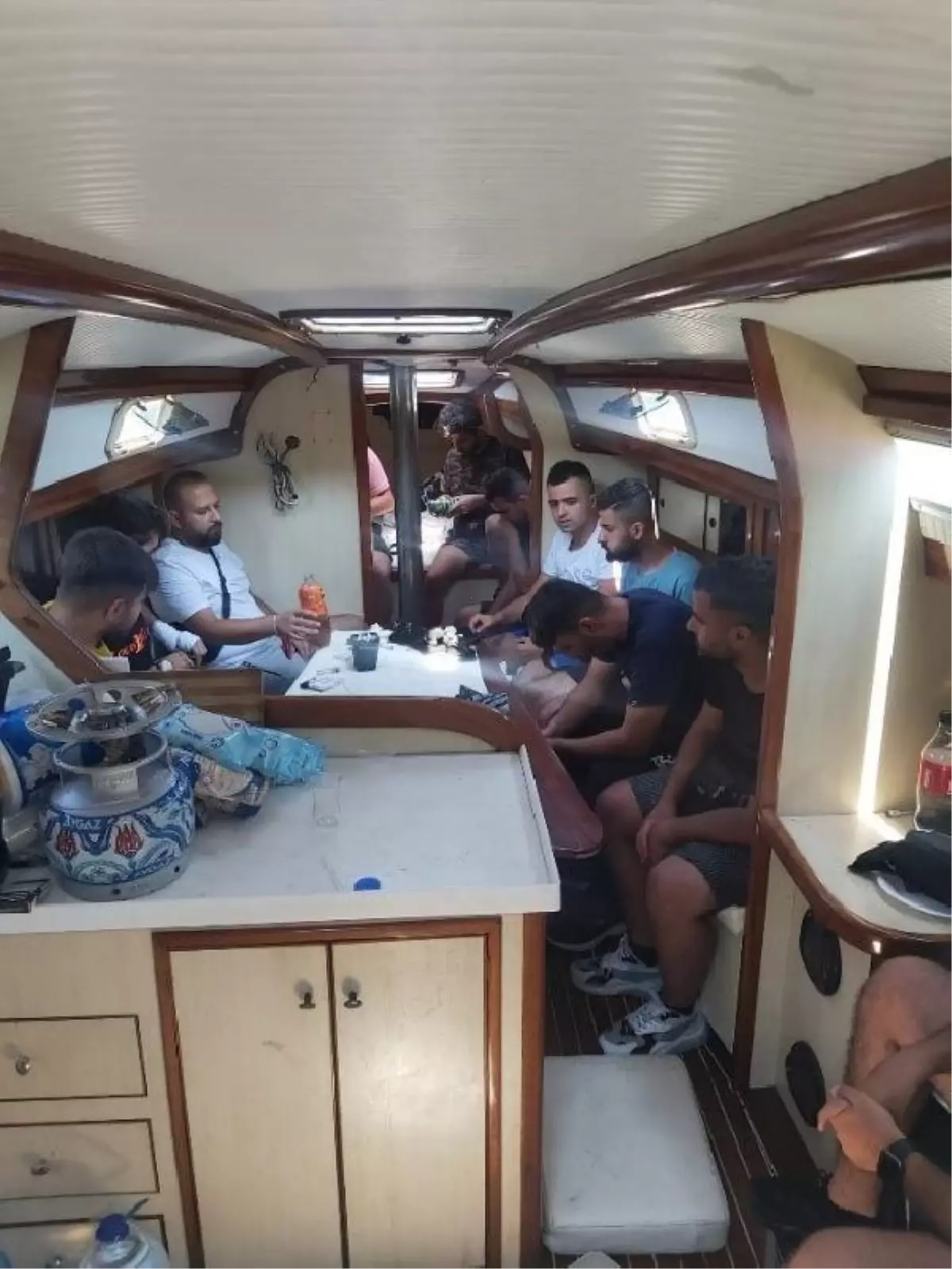 Bodrum'da 32 kaçak göçmen kurtarıldı