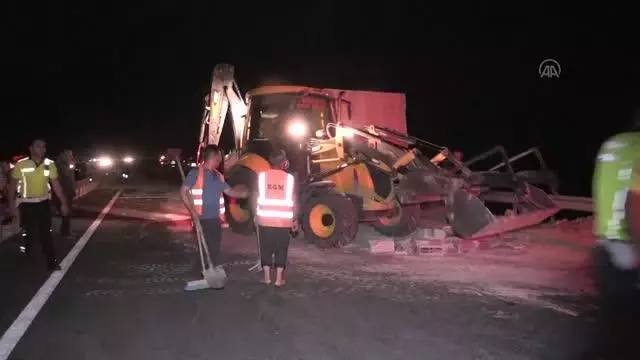 KAHRAMANMARAŞ - Trafik kazası: 1 ölü, 3 yaralı