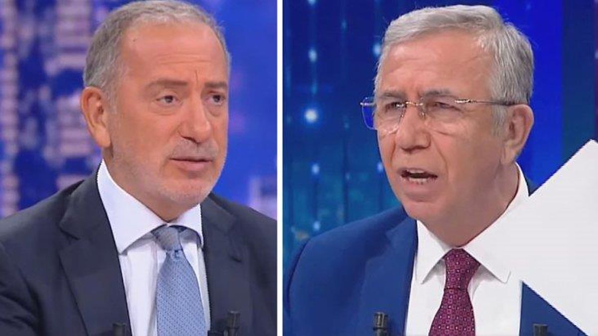 Mansur Yavaş, canlı yayında Fatih Altaylı'ya sert çıktı: 3 seferdir bir trolün benim vaktimi çalmasına izin veriyorsunuz