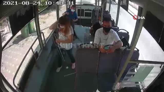 otobusu durdurup gorme engelli yolcuyu yolun 14354879 o
