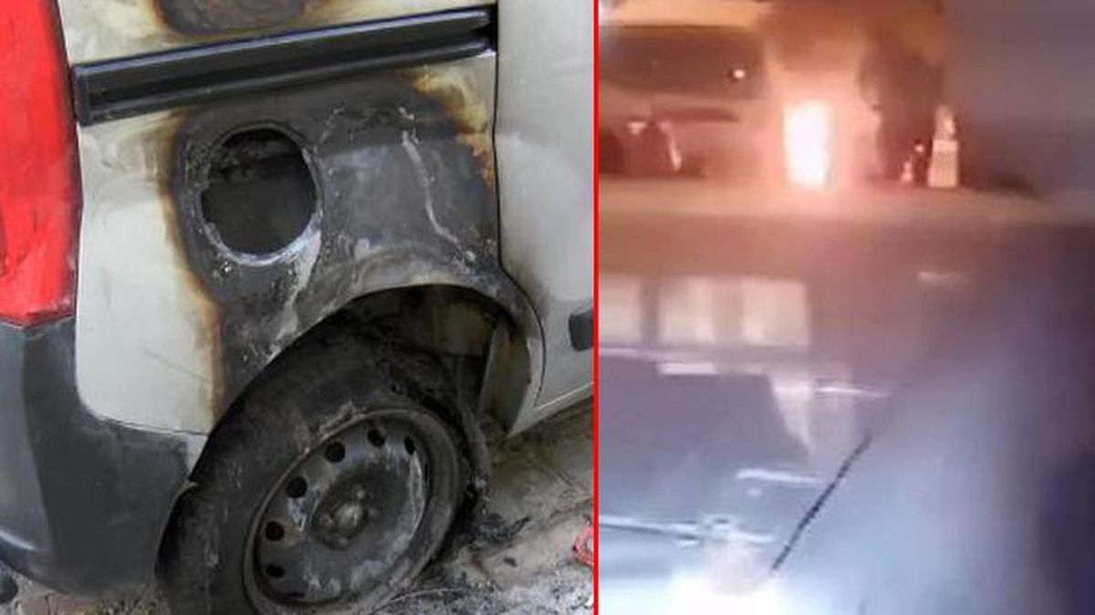 Sevdiği kız başka biriyle evlendirilmek istenince, kızın babasının aracını yaktı