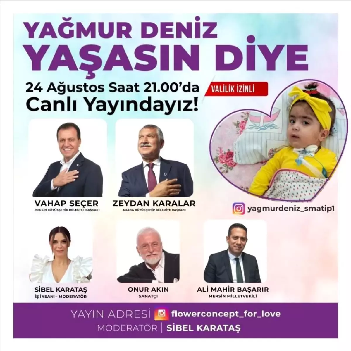 Sma Hastası Yağmur Deniz İçin Başkan Seçer'den Dayanışma Çağrısı