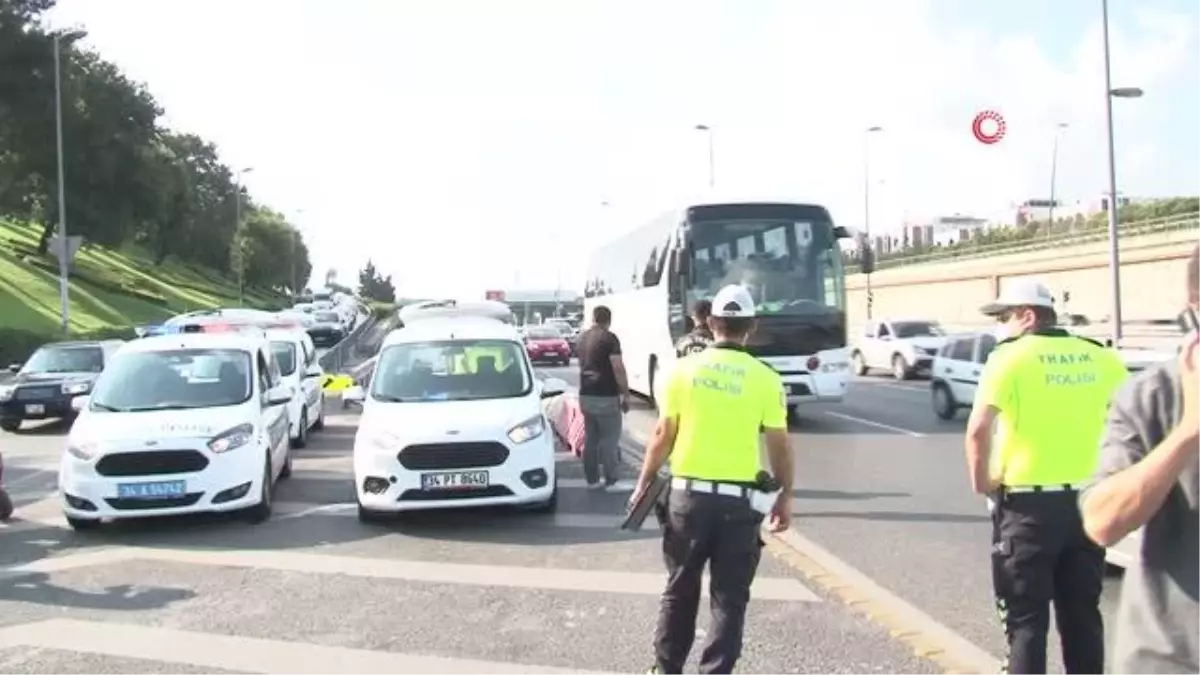 Son dakika haberleri! Üsküdar'da ambulansa çakar cezası