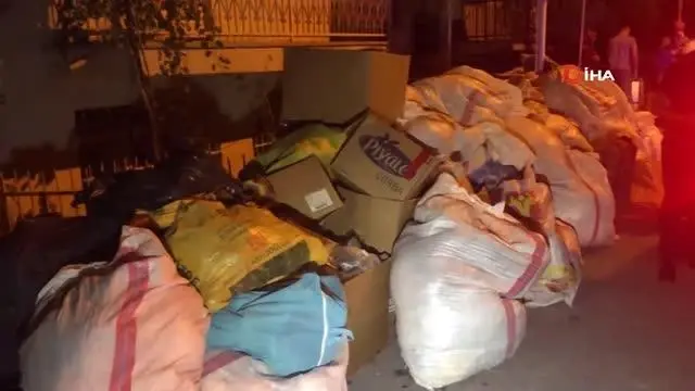 3 kişilik aile eşyalarıyla birlikte evden atıldı