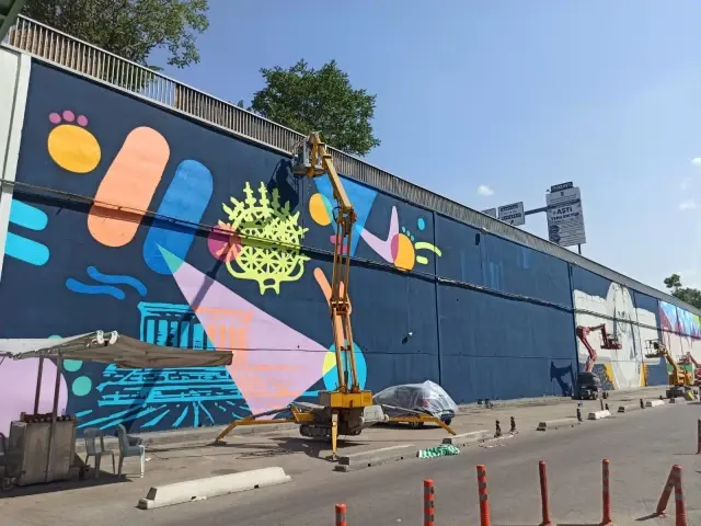 AŞTİ'nin duvarları grafiti ile renklenecek