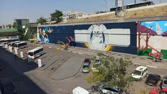 AŞTİ'nin duvarları grafiti ile renklenecek