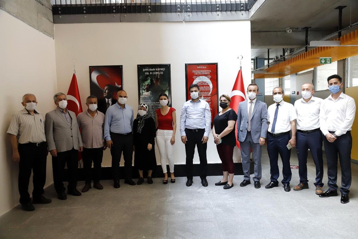 Kağıthane'de şehit Kayıkçı'nın adı okulda yaşatılacak