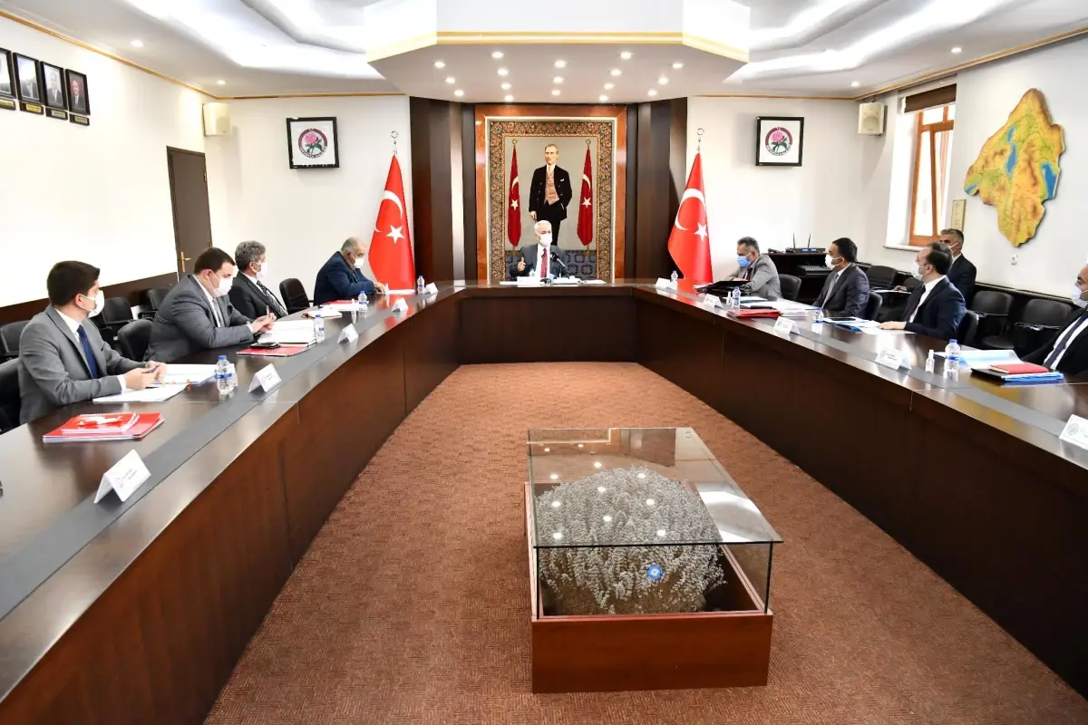 Kaymakamlar Toplantısı Düzenlendi