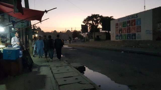 Patlamanın meydana geldiği Kabil Havalimanı çevresinden ilk görüntüler