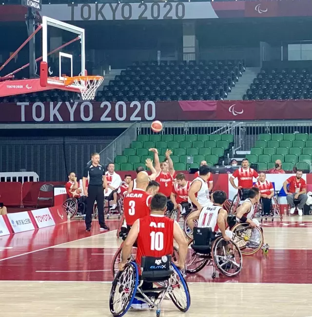 Tekerlekli Sandalye Basketbol Milli Takımı�ndan Tokyo�da