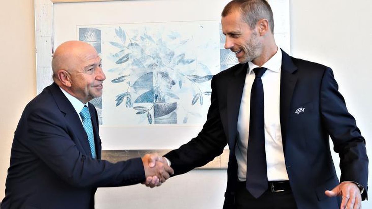UEFA Başkanı Aleksander Ceferin, Türkiye'ye övgüler yağdırdı