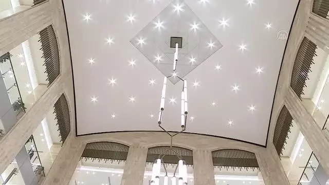 Yargıtayın Ahlatlıbel'de inşa edilen yeni hizmet binası, basına tanıtıldı (3)