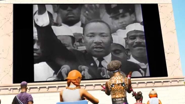 Fortnite, Martin Luther King'in tarihi konuşmasını özel bir aktiflikle anıyor