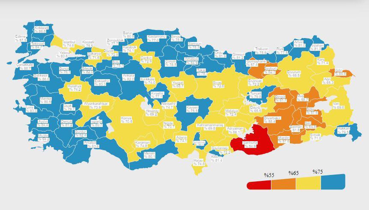 Hangi ilde ne kadar aşı yapıldı? İstanbul, Ankara, İzmir, Bursa, Adana, Samsun aşı sayıları ve aşı haritası! 27 Ağustos günlük aşı ve doz sayıları! - Vimarsana News