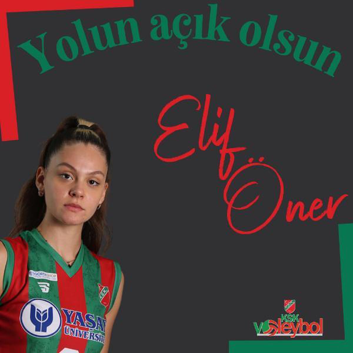 Karşıyaka'da voleybolda Elif Öner ile yollar ayrıldı