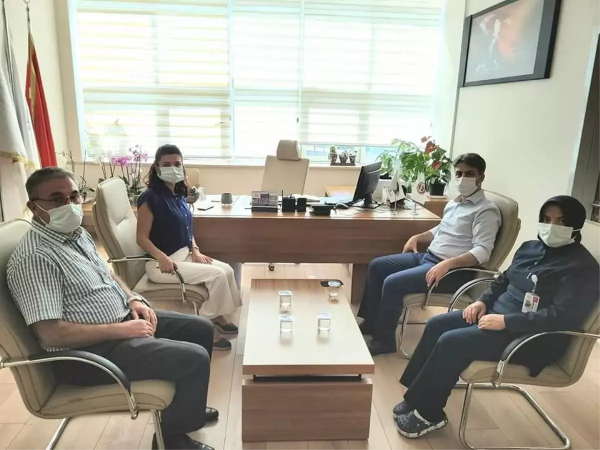 Seydişehir Kaymakamı Aydın Erdoğan veda ziyaretinde bulundu