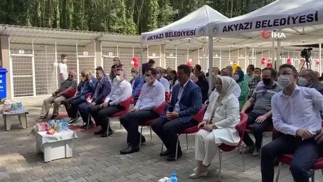Sokak hayvanlarının yeni yuvası törenle açıldı