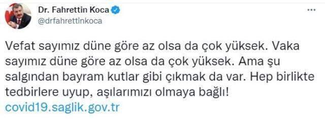 Son Dakika: Türkiye'de 27 Ağustos günü koronavirüs nedeniyle 244 vefat etti, 18 bin 340 yeni hadise tespit edildi