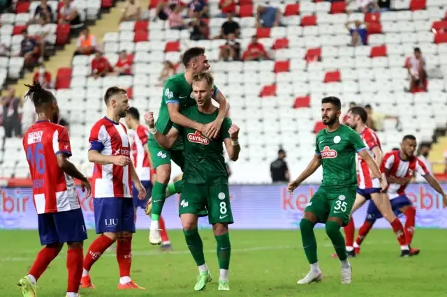 Süper Lig: FT Antalyaspor: 3 - Çaykur Rizespor: 2 (Maç sonucu)