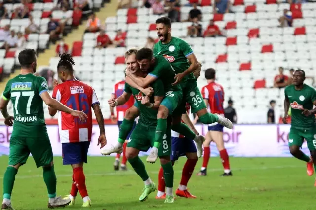 Süper Lig: FT Antalyaspor: 3 - Çaykur Rizespor: 2 (Maç sonucu)