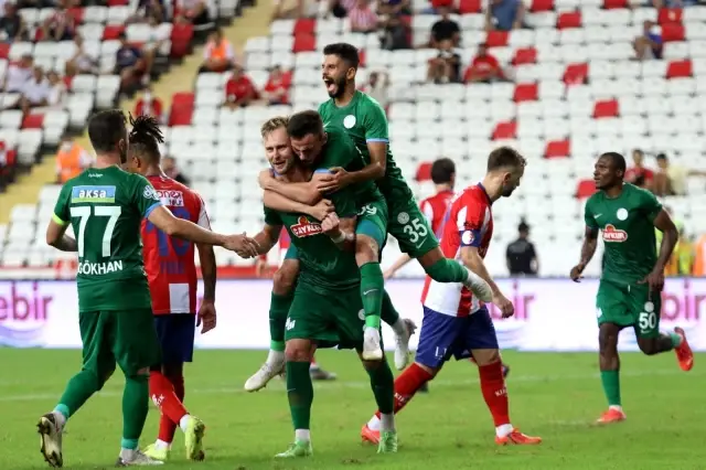 Süper Lig: FT Antalyaspor: 3 - Çaykur Rizespor: 2 (Maç sonucu)