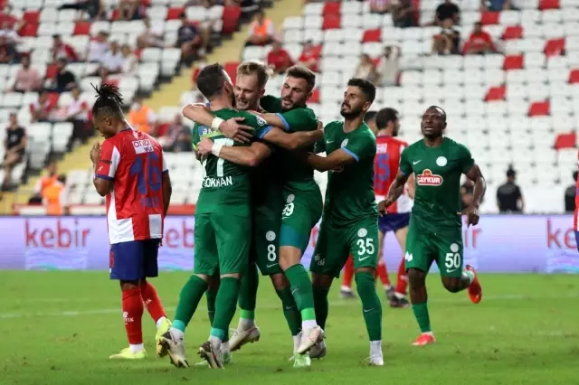Süper Lig: FT Antalyaspor: 3 - Çaykur Rizespor: 2 (Maç sonucu)