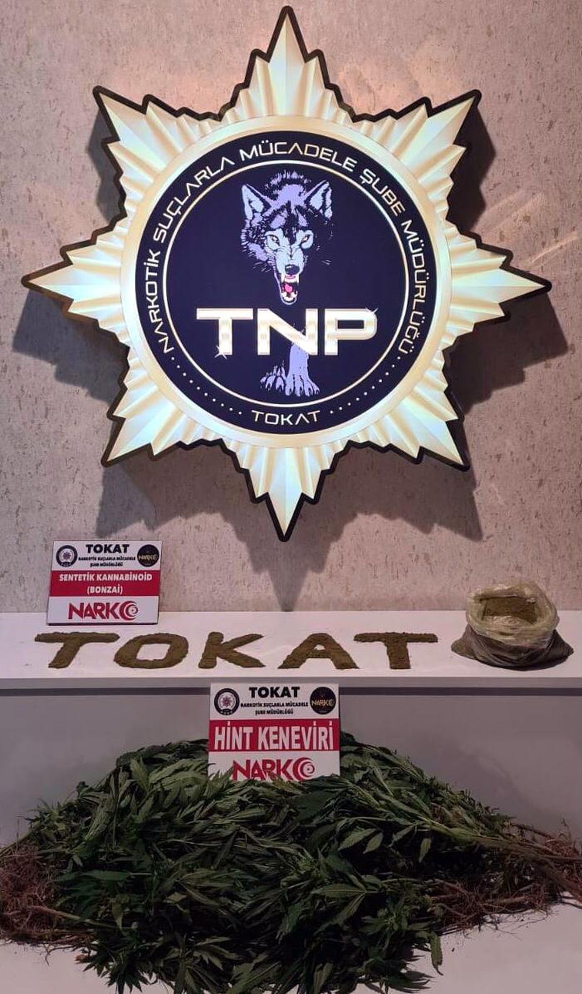 Tokat'ta uyuşturucu operasyonunda yakalanan 5 zanlı tutuklandı