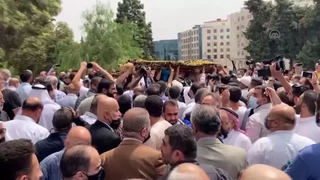 Ürdün'de vefat eden eski Hamas yetkilisi İbrahim Guşe toprağa verildi