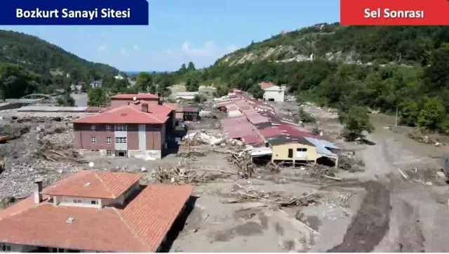 Son dakika! Bakan Kurum: Selde hasar gören sanayi sitelerinin tamamını yeniliyoruz
