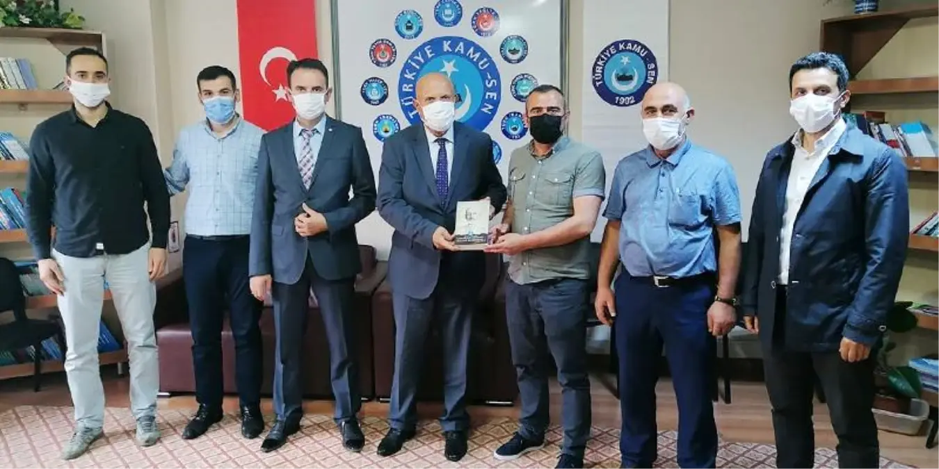 Belediye Başkanımızdan Türkiye Kamu-Sen'e Ziyaret