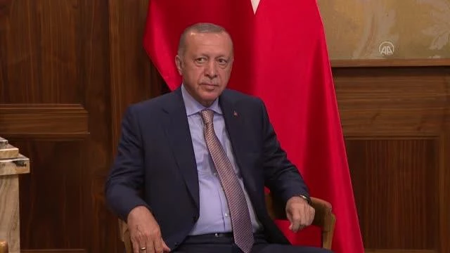 Son dakika haber... Cumhurbaşkanı Erdoğan, Karadağ Başbakanı Krivokapiç'i kabul etti
