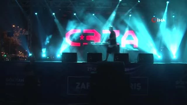 Kartal'da Zafer Haftası kutlamaları 'Ceza' konseri ile başladı