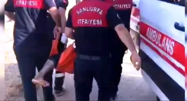 Boğulmak üzere olan genci itfaiye ekipleri böyle kurtardı