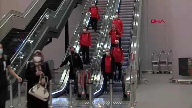 SPOR Avrupa Şampiyonu milli sporcular yurda döndü