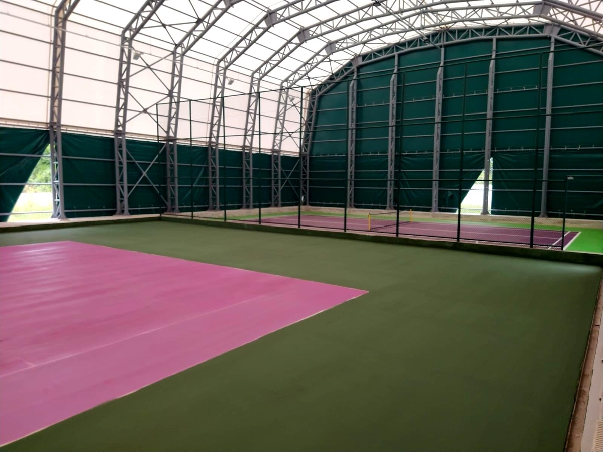 Tenis kortunda hazırlıklar sürüyor - Vimarsana News