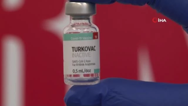 Yerli aşı TURKOVAC'ın uygulandığı 10 gönüllüde bir yan etki görülmedi