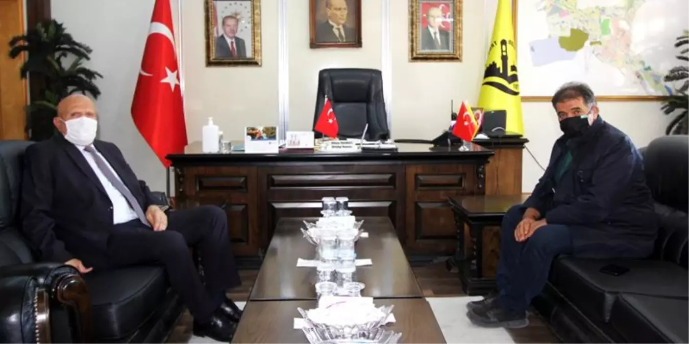 Milletvekili Battal'dan Başkanımız Pekmezci'ye Ziyaret