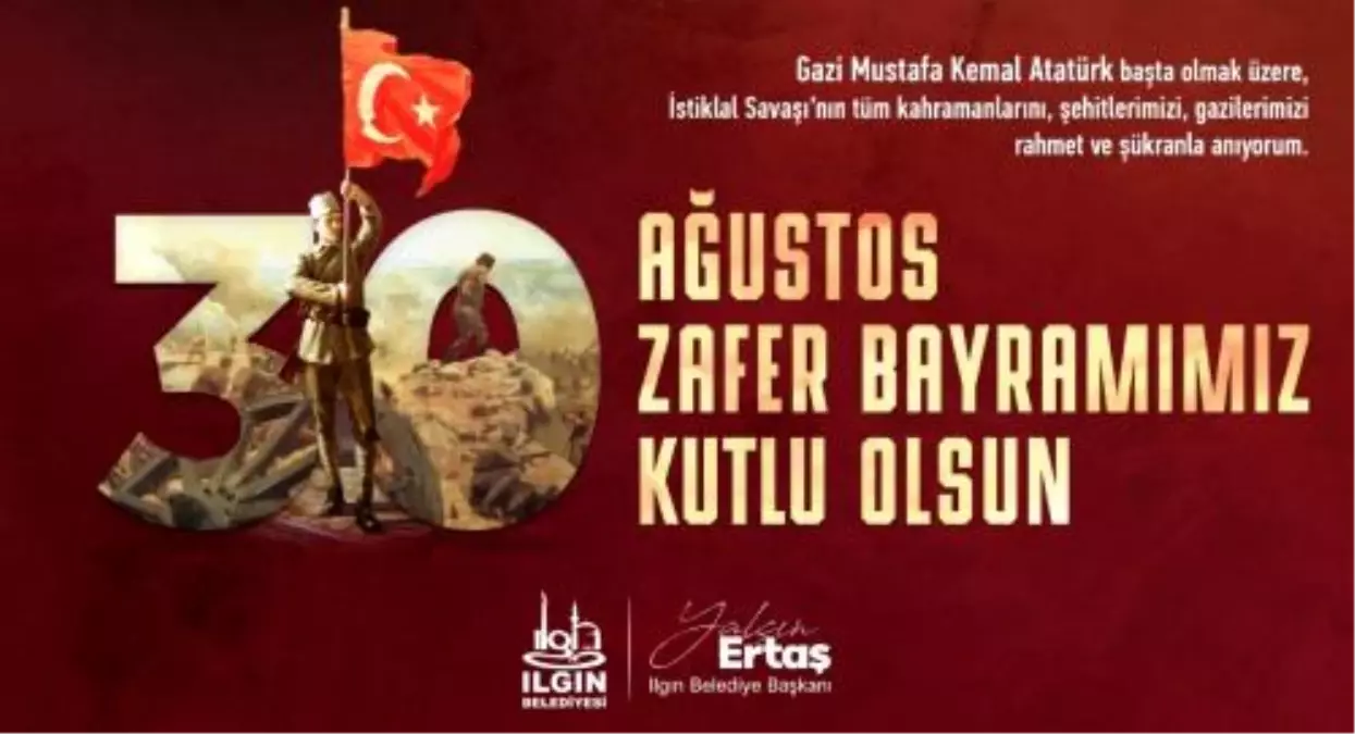 30 AĞUSTOS ZAFER BAYRAMI'MIZ KUTLU OLSUN