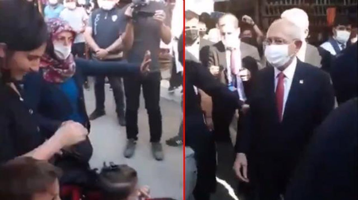 Çorum ziyaretinde Kılıçdaroğlu'na tepki gösteren kadın konuştu: Demirtaş ile el sıkıştığı an gözümün önüne geldi