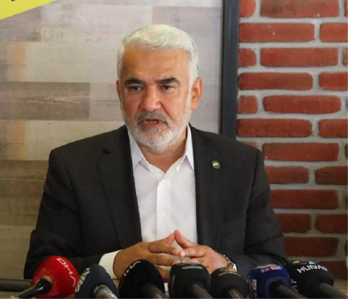 HÜDA-PAR Genel Başkanı Yapıcıoğlu: Seçim barajının sıfırlanması gerektiğini düşünüyorum