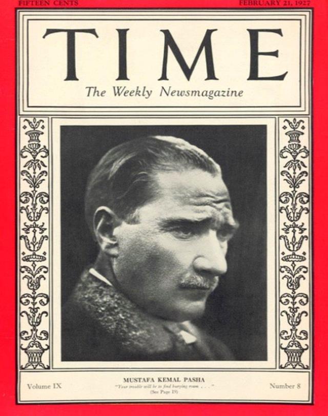 Tabloları yapıldı, Time dergisine kapak oldu! İşte Atatürk'ün en meşhur fotoğrafının hüzünlü hikayesi