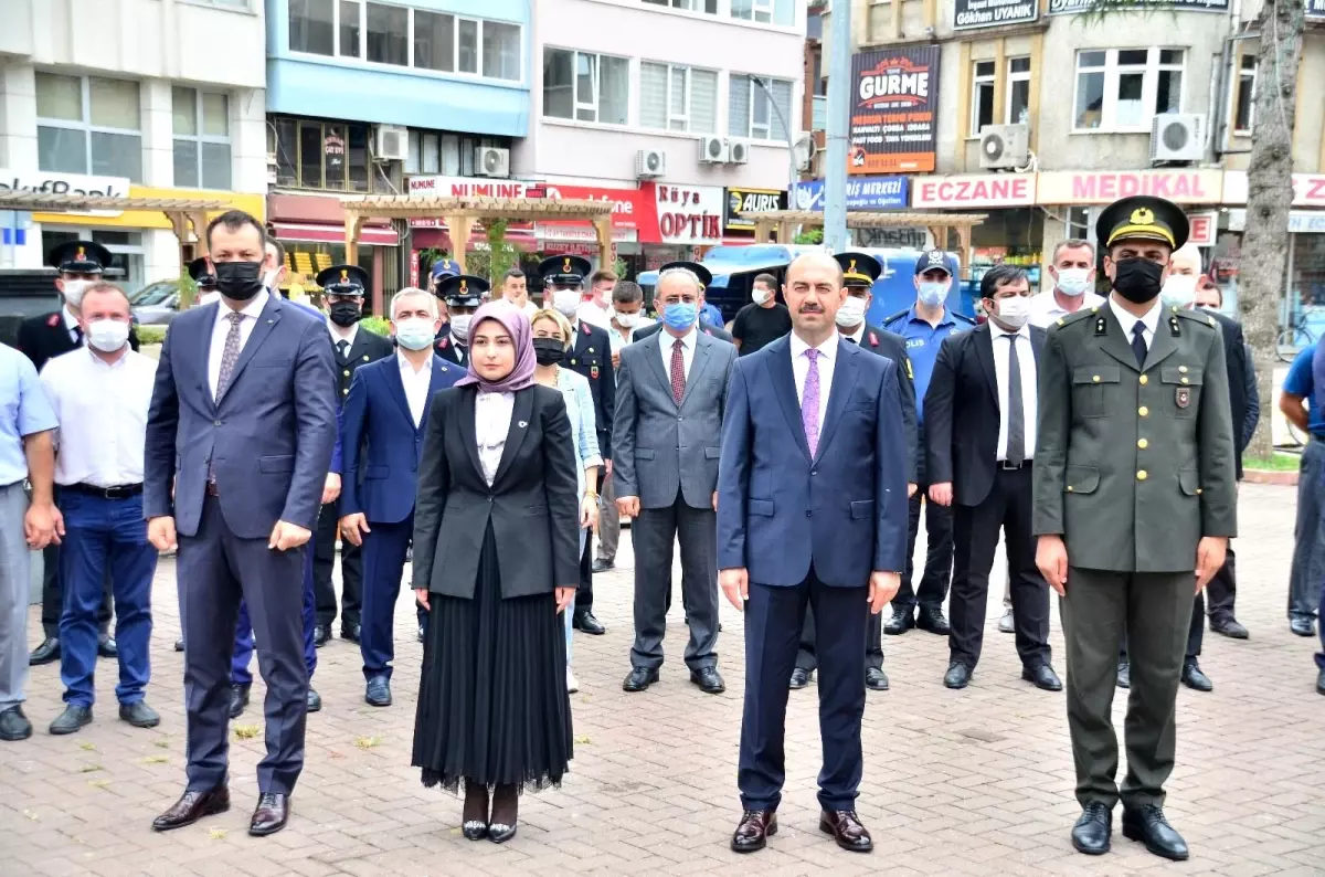 Terme'de 30 Ağustos Zafer Bayramı töreni