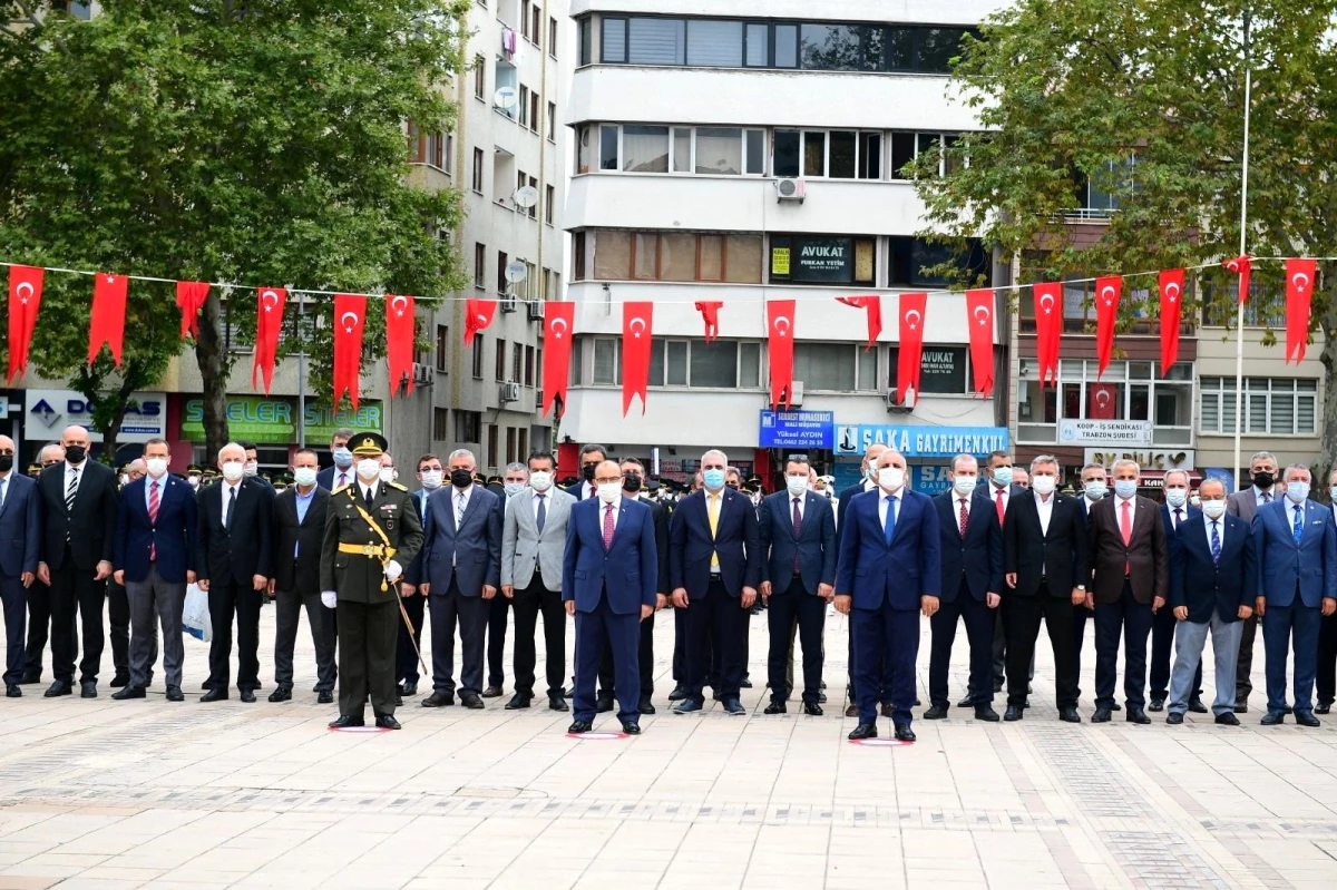 Trabzonda 30 Ağustos Zafer Bayramı töreni