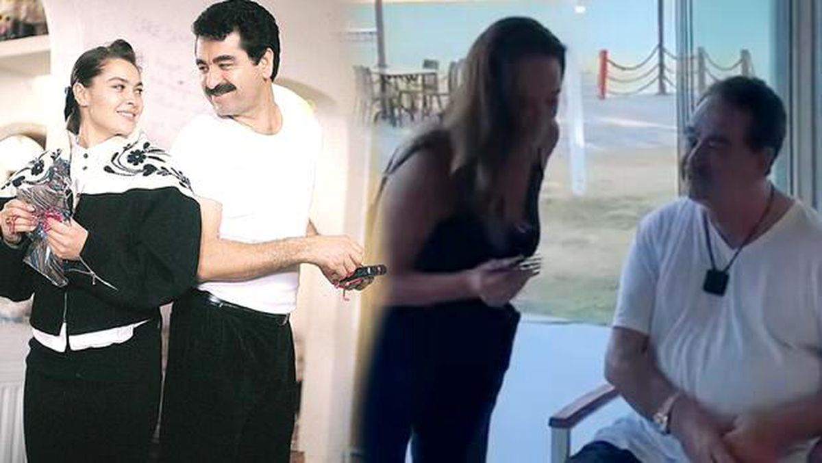 İbrahim Tatlıses ile Hülya Avşar Ayvalık'ta buluştu