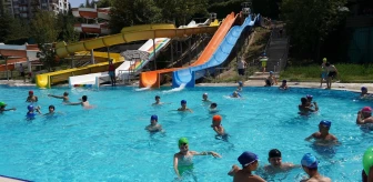 Keçiören Belediyesinin aqua parklarına gençlerden büyük rağbet