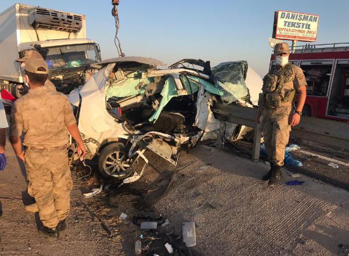 NUSAYBİN'DE KAZA: 1 ÖLÜ, 1 YARALI