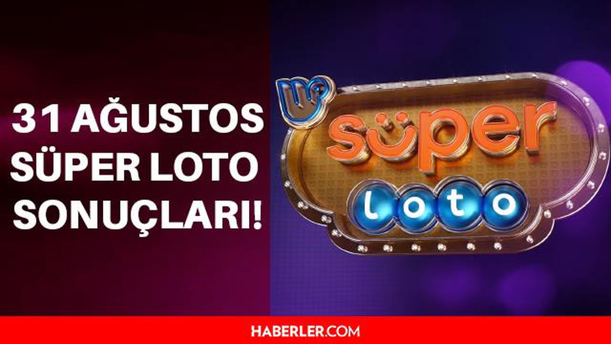 Süper Loto sonuçları açıklandı! 31 Ağustos Salı Süper Loto sonucu sorgulama! Süper Loto ikramiyesi ne kadar?