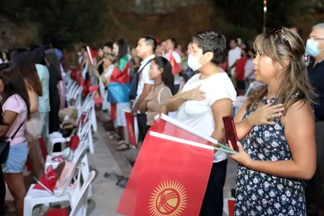 Alanya'da Kırgızistan'ın 30. Bağımsızlık yıl dönümü kutlandı